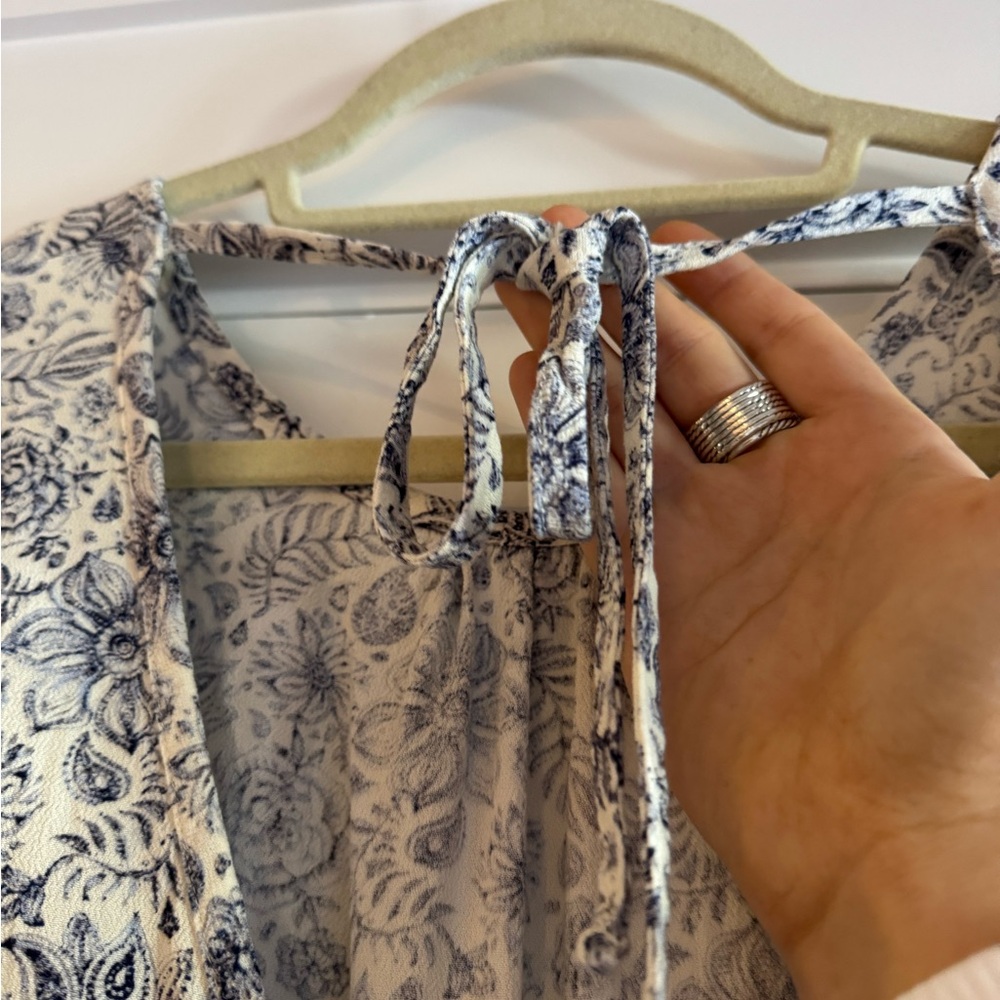 Splendid x Cella Jane Printed Smock Waist Romper - Picture 9 of 11
